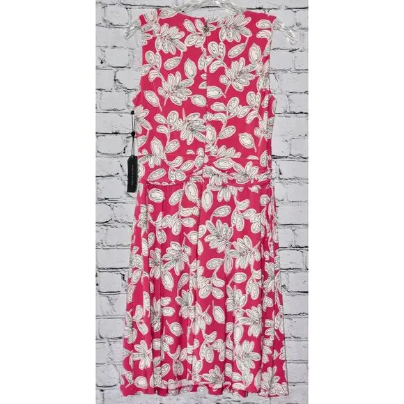 Tommy Hilfiger Signature Sleeveless Fit and Flare Dress Size 8P NWT - Picture 4 of 10